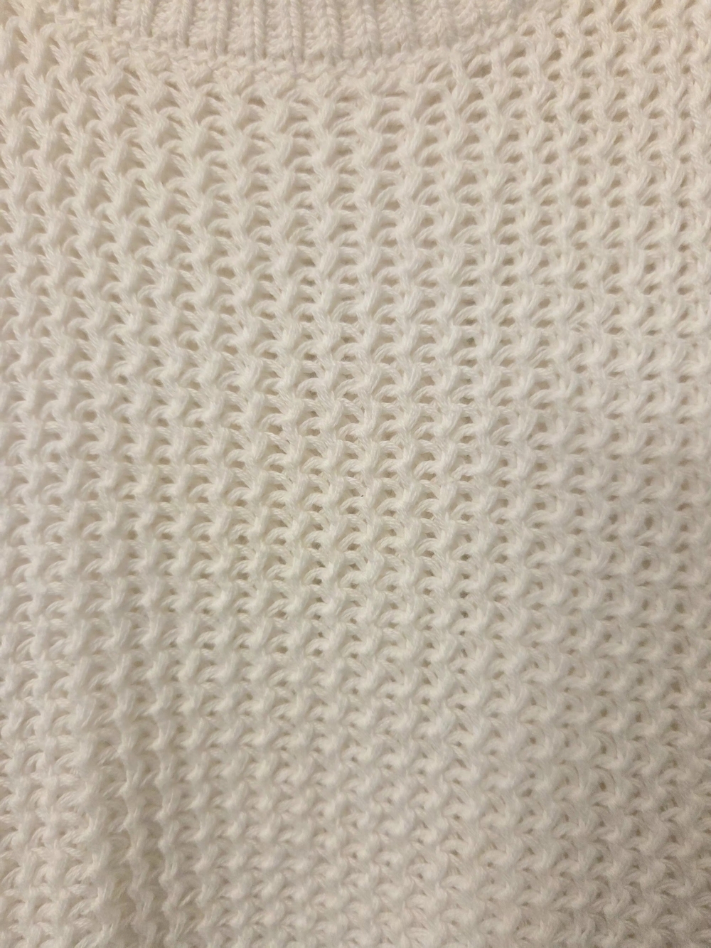 Anthropologie Ivory Knit Sleeveless Tank - Picture 3 of 4